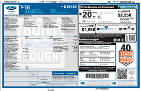 Window Sticker example